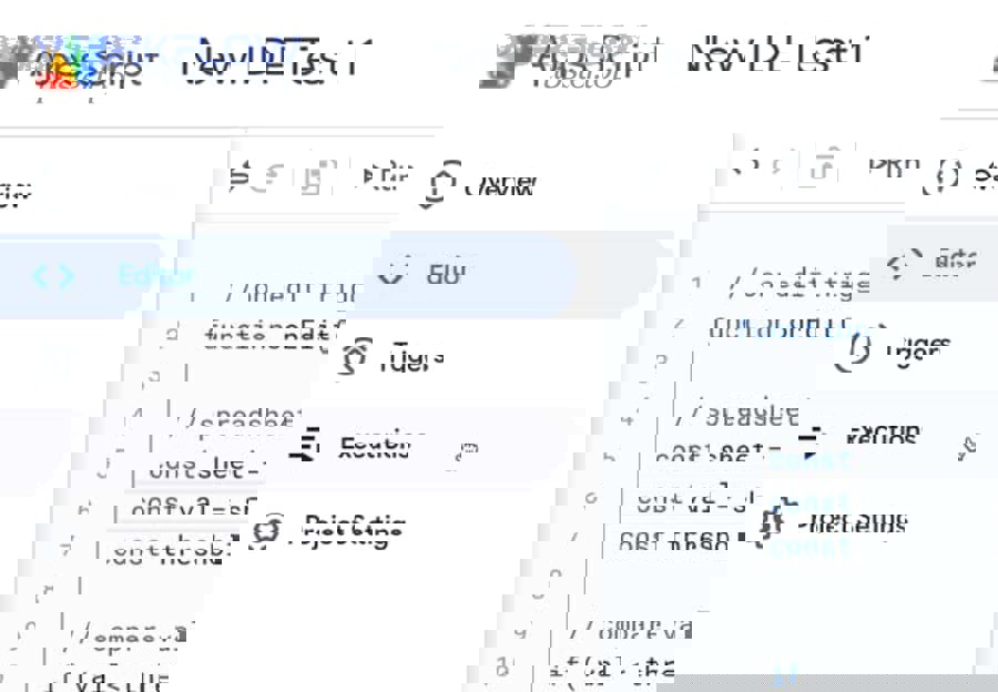 Google Sheets webhook 404 Not Found Apps Script environment view