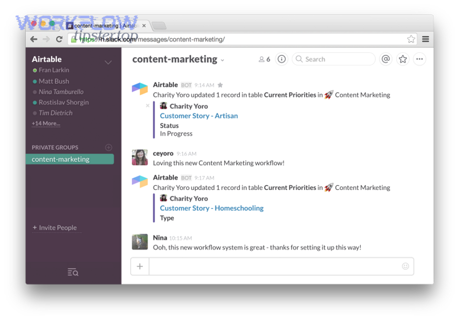 Which Airtable triggers should you use to notify Slack at the right moment?