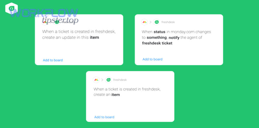 What alternatives exist if you do NOT integrate Freshdesk to monday.com?