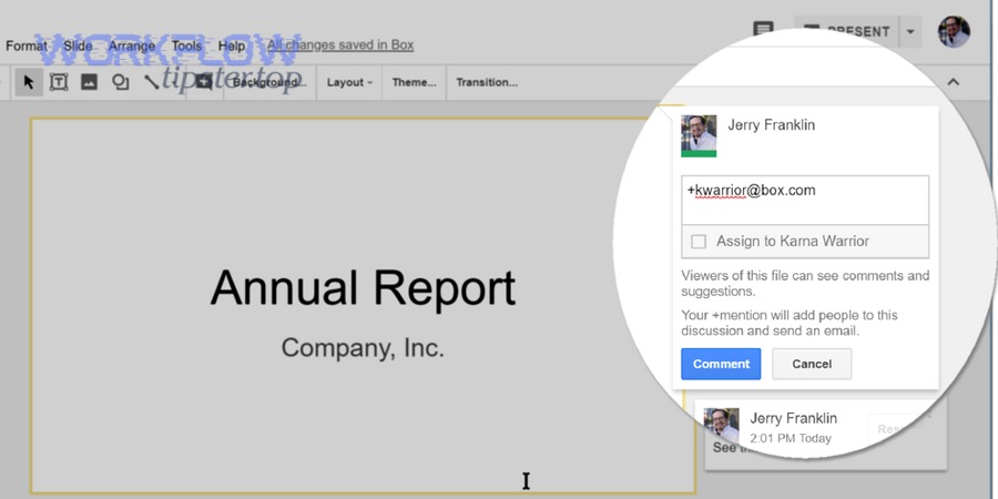 Can you create and edit Google Docs directly in Box?