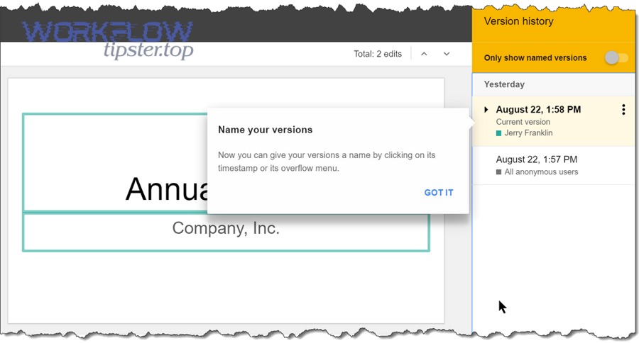 What happens to version history, comments, and autosave when you use Google Docs from Box?