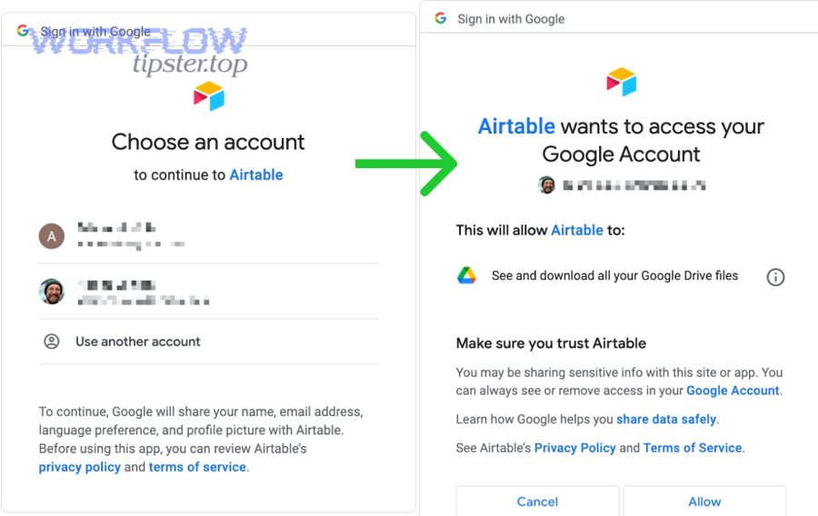 Grouping: What is the step-by-step workflow to create a slide deck from a single Airtable record?