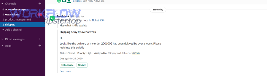 Native Freshdesk Slack app vs automation tools