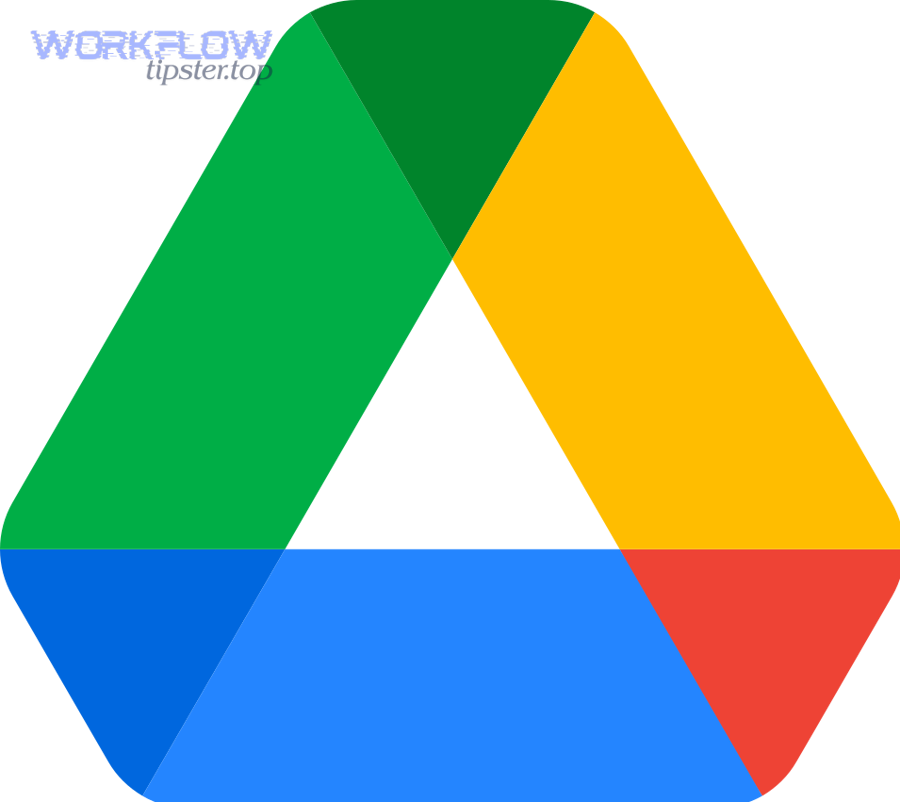 Google Drive icon representing the folder structure that often powers Google Docs workflow triggers