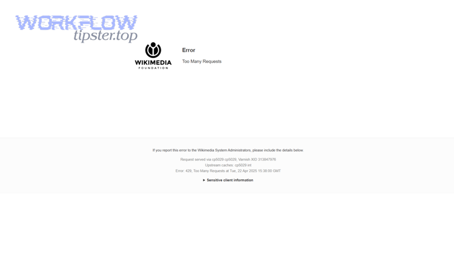 HTTP 429 Too Many Requests as a rate-limit symptom