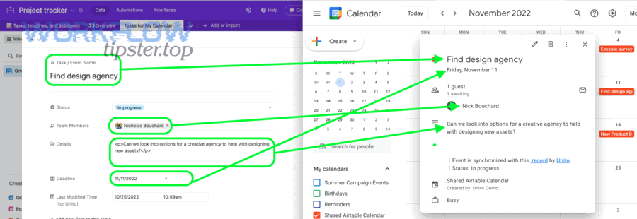 Team planning a workflow with structured fields and steps