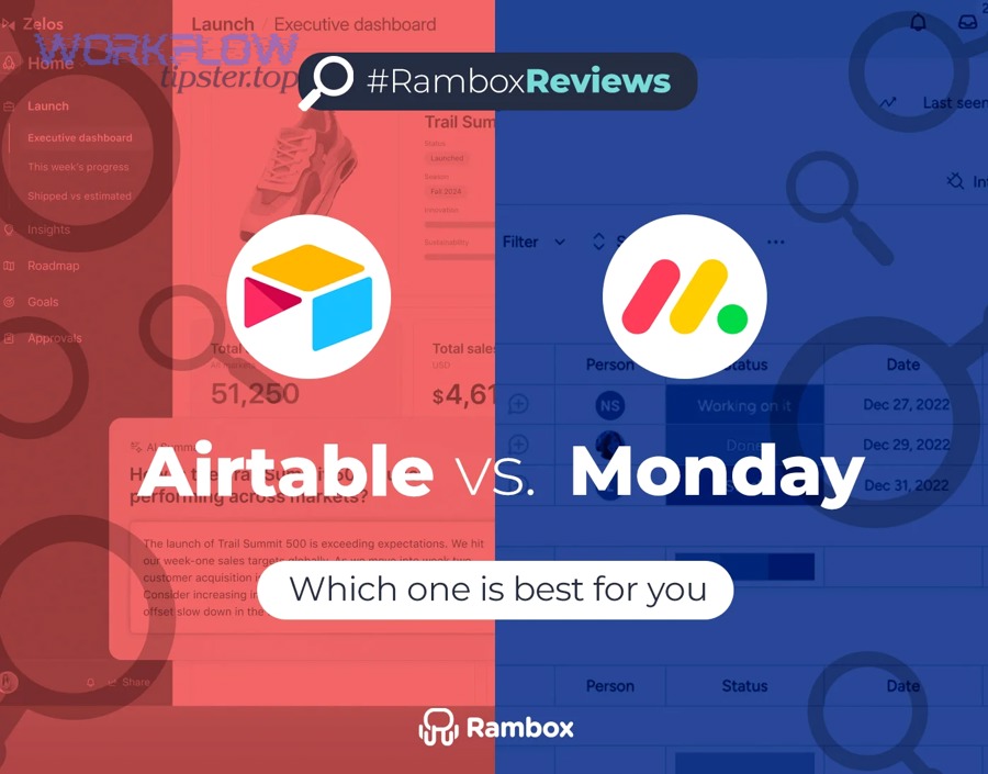 Reverse sync monday.com to Airtable workflow