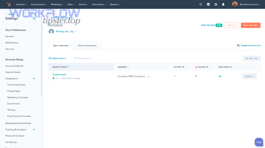 Which filters and rules should you apply so only ready records sync