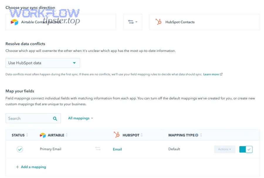 Real-time sync vs scheduled batch sync for Airtable HubSpot