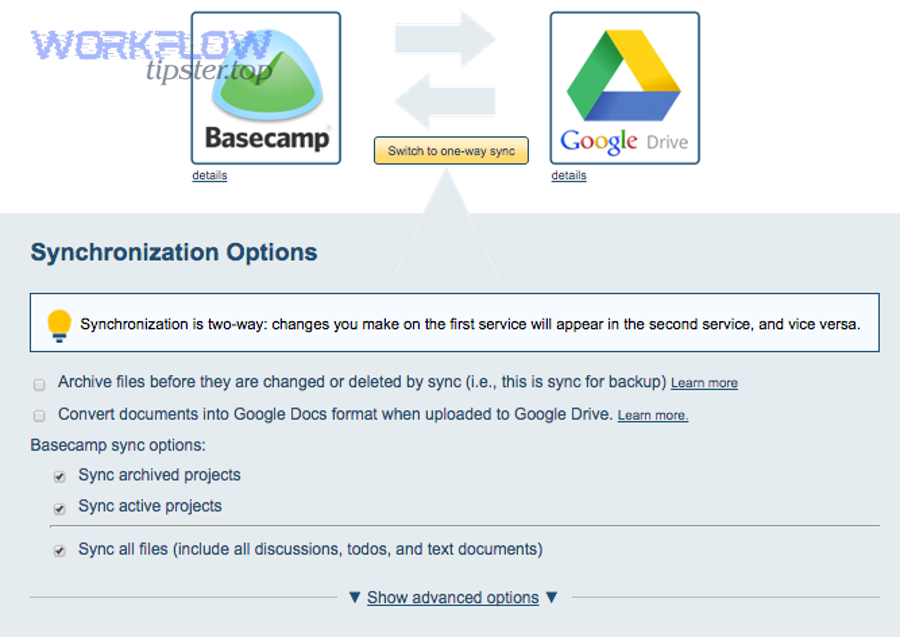 What are the best ways to connect Basecamp to Google Docs? 