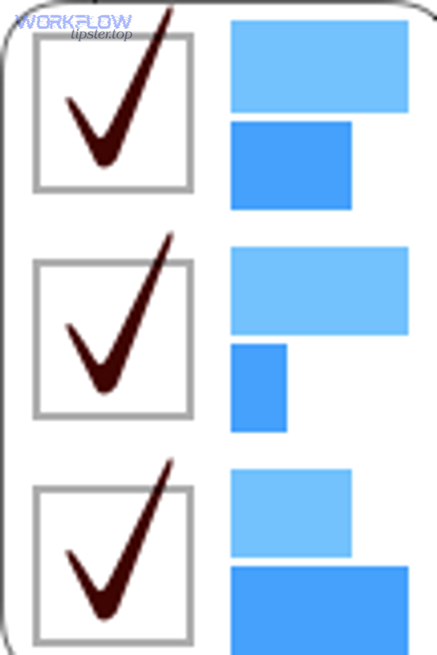 Troubleshooting checklist icon for workflow teams