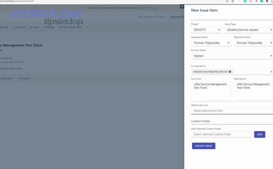 How can you handle advanced workflows and edge cases in a Freshdesk–Jira integration?