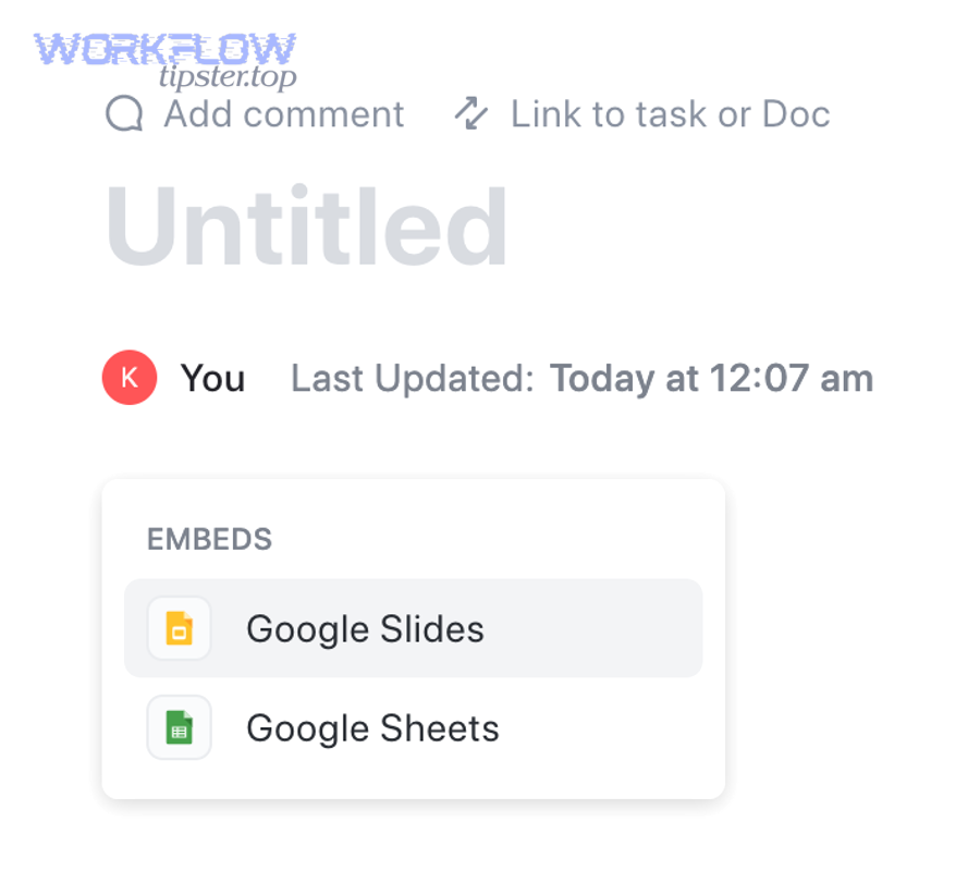 How can you build a custom ClickUp → Google Slides workflow using Google Apps Script (API) instead of no-code tools?