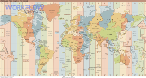 World Time Zones Map 10