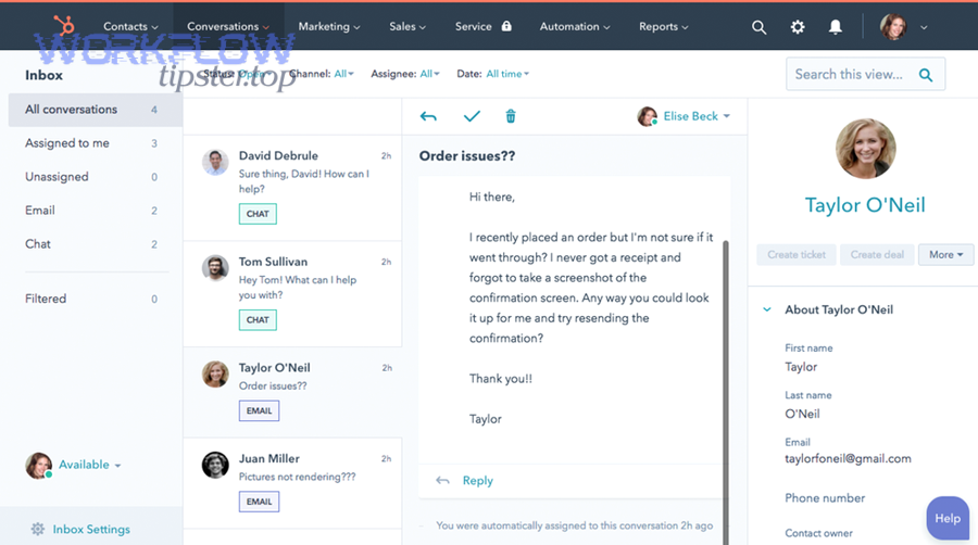How do you handle HubSpot associations when Airtable uses separate tables