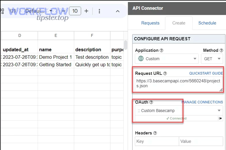 Can you set up Basecamp to Google Sheets automation without coding?