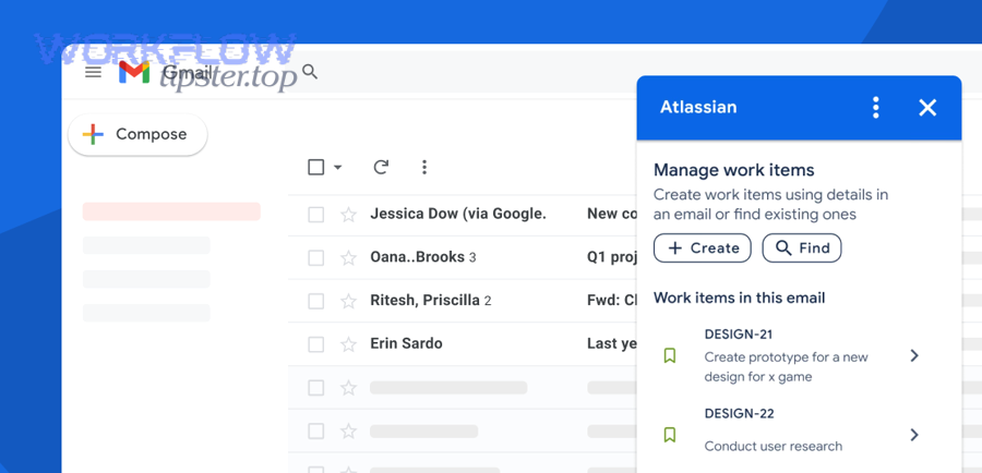 What are the main ways to integrate Gmail with Jira?