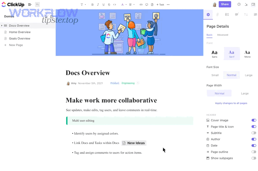 What is the best way to move ClickUp content into a Word document?