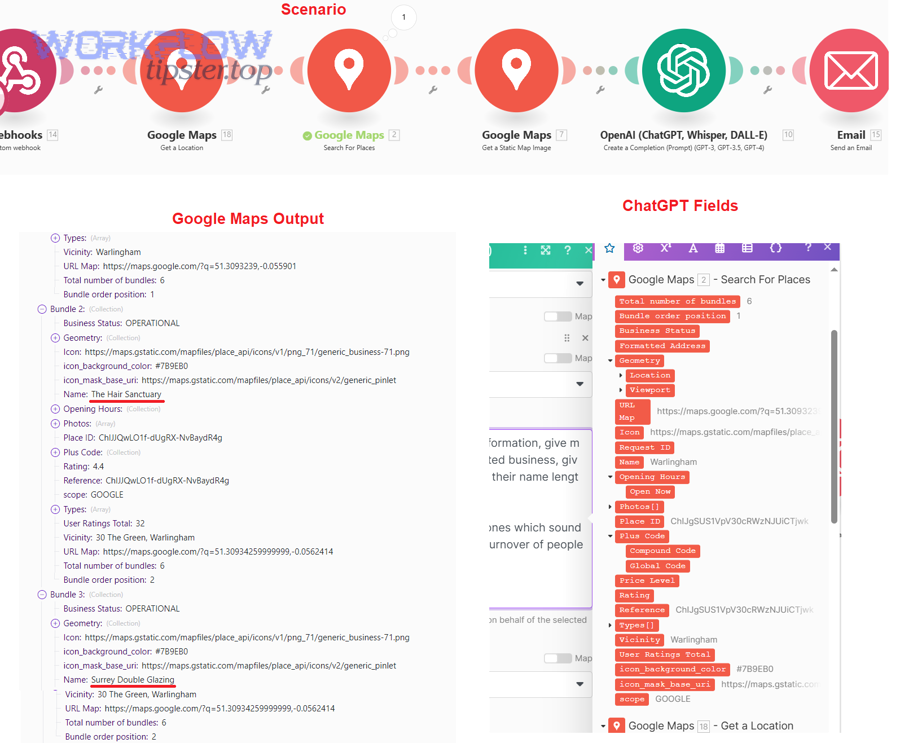 What is the step-by-step checklist to fix Google Chat field mapping failed?
