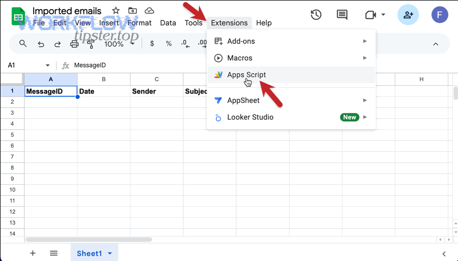 What are the key setup steps to automate Gmail to Sheets end-to-end?