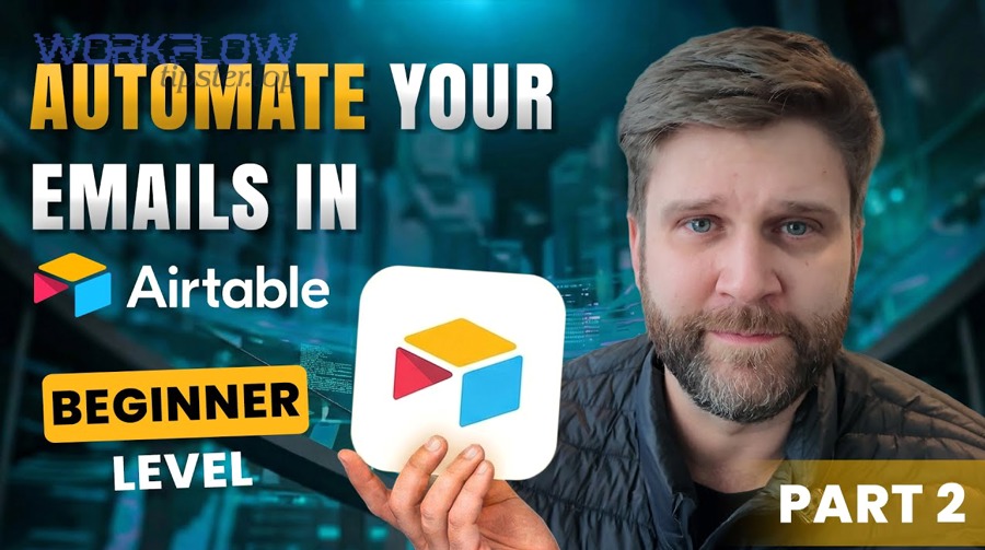 How do you build the two core automations: send emails from Airtable and log emails into Airtable?