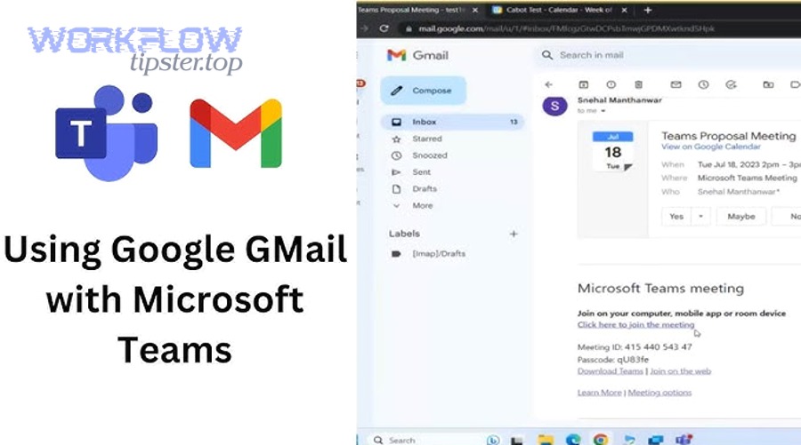 What are the required prerequisites before you set up Gmail → Teams alerts?