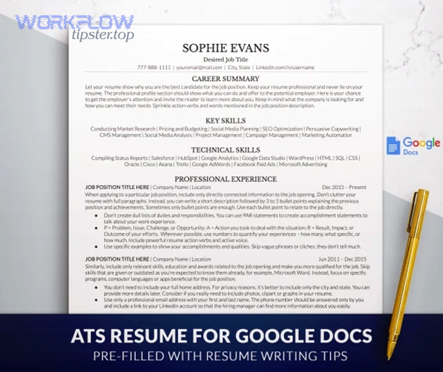 Google Docs logo used to represent document automation workflows
