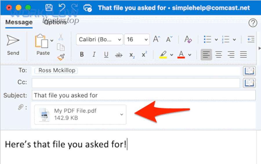 How do you keep Google Docs sharing secure when emailing from Outlook?