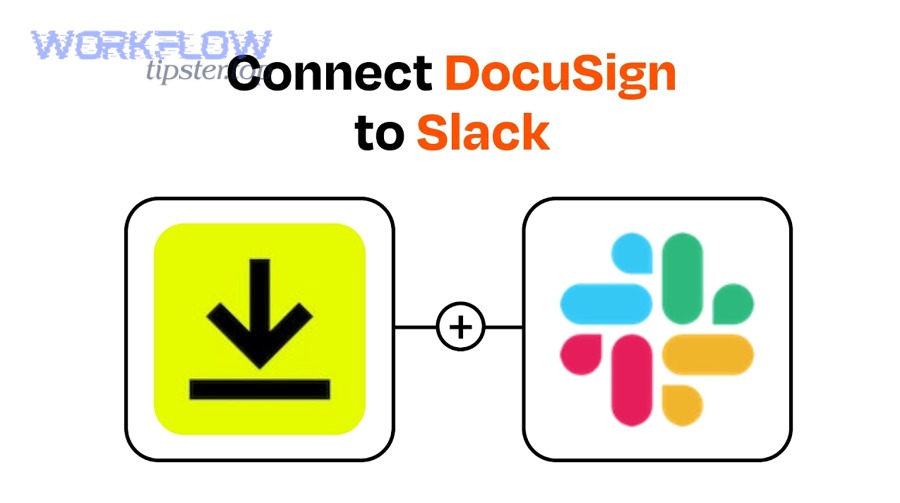 How do security, admin governance, and multi-workspace setups affect DocuSign-to-Slack integrations?