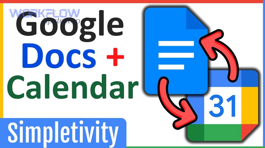 How do you create Calendar events from Google Docs content using event drafts?