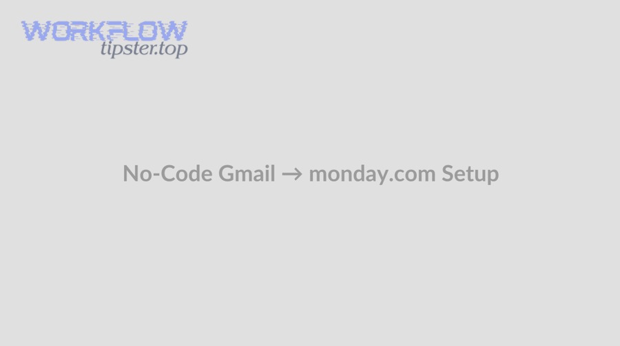 Can you connect Gmail to monday.com without code?
