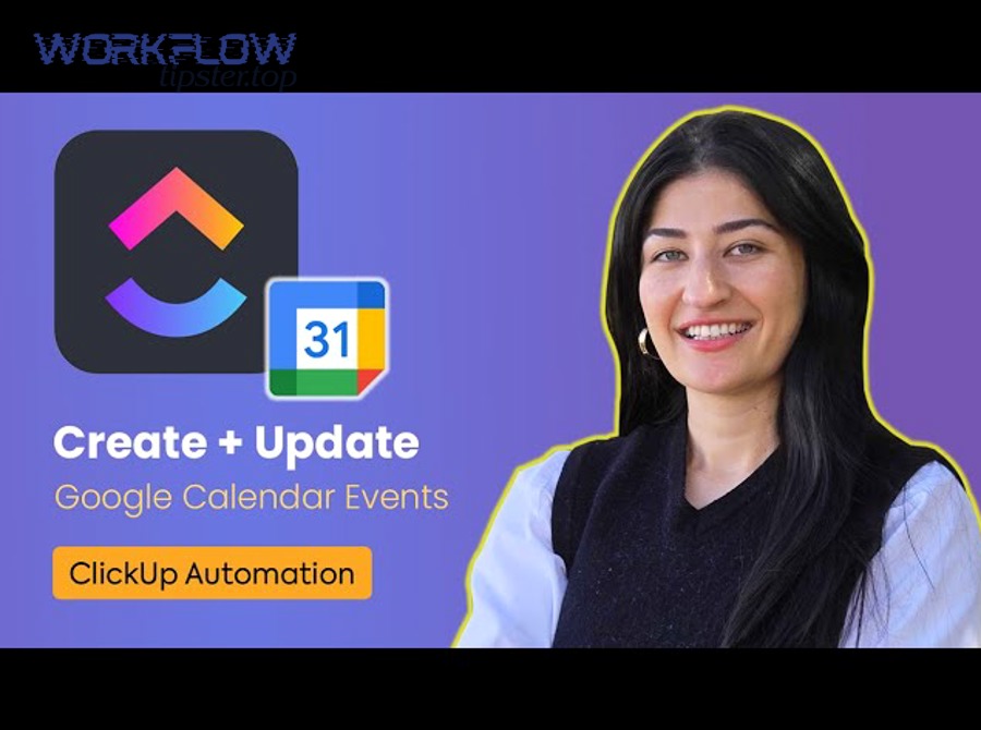 ClickUp to Google Calendar sync example calendar planning desk