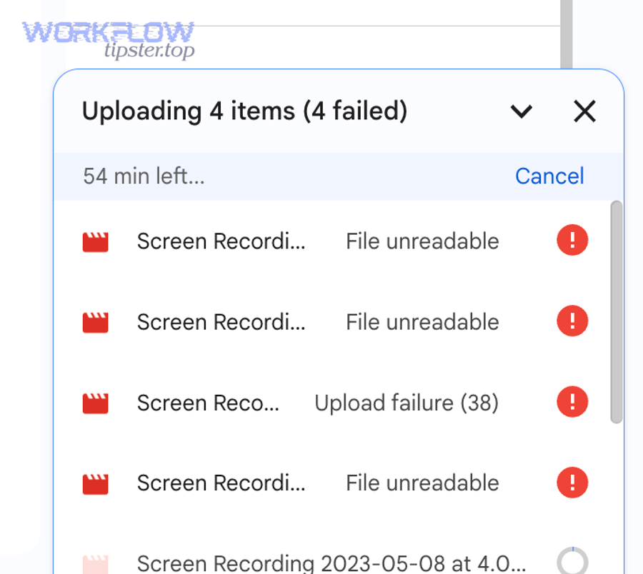 Which permission and sharing settings cause “attachments missing” for other people?