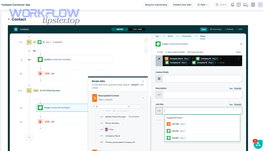 Configure sync rules for Freshdesk and HubSpot to prevent conflicts