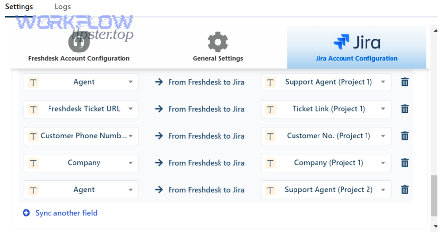 How do you prevent duplicate Jira tasks and ensure each Freshdesk ticket maps to exactly one Jira issue?