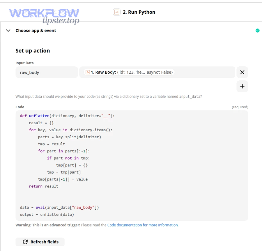 How do you validate and repair JSON before it hits Webhooks by Zapier?