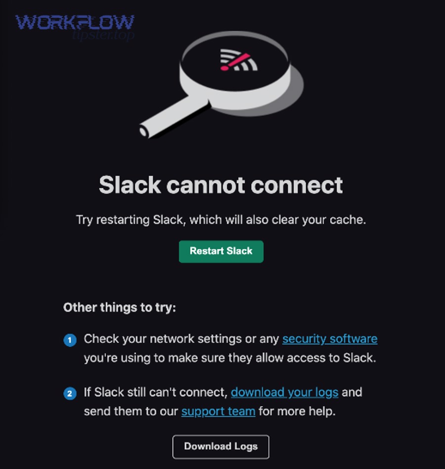 Developer screen showing logs and error messages while troubleshooting connectivity and payload issues