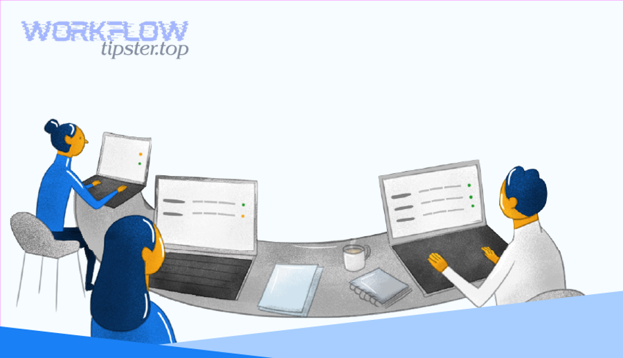 DevOps workflow stages diagram