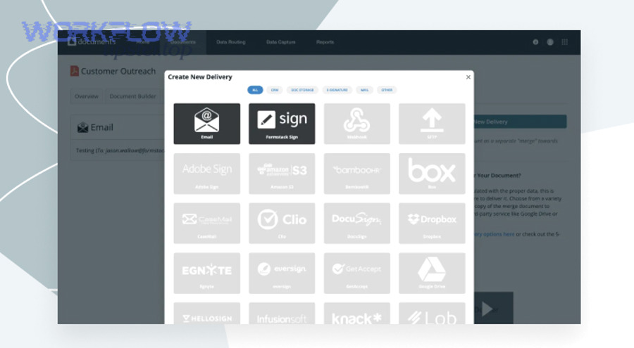 Webhook and system integration concept