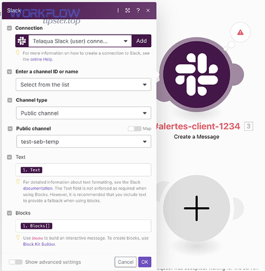 Slack icon representing Slack events that may trigger automations