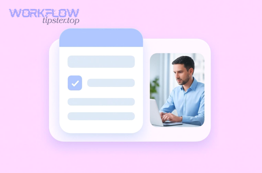 Workflow flowchart diagram illustrating steps and decisions
