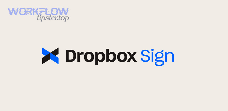 Dropbox Sign logo for e-signature requests from Box documents