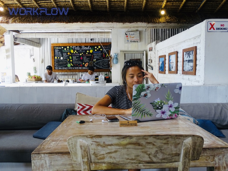 Remote worker representing remote operations and calendar-based workflows