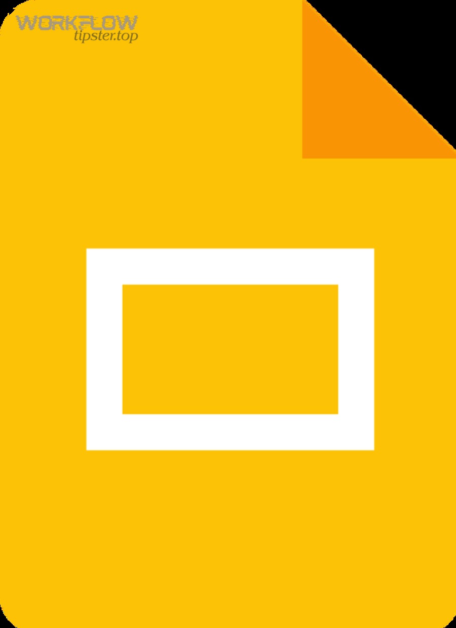 Google Slides icon representing template-based document generation