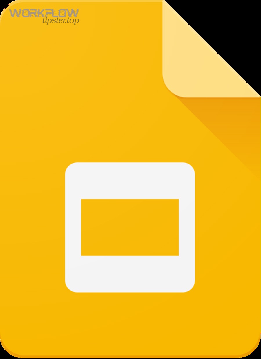 Google Slides logo representing templates and placeholders