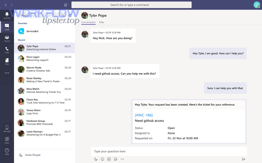 Notifications and alert triggers representing ticket events for triage automation
