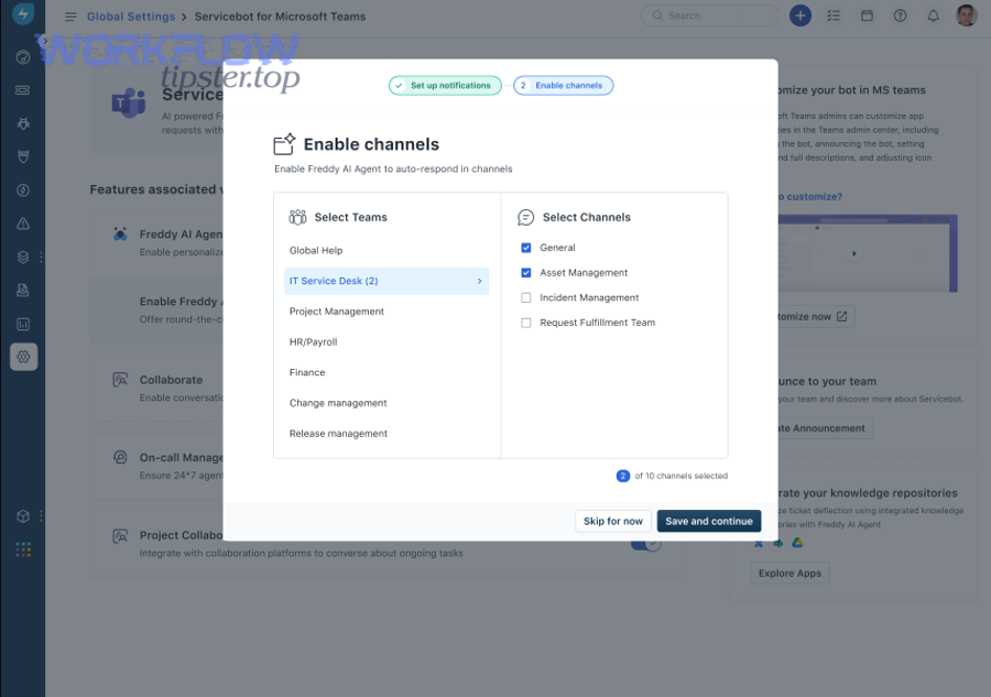 Governance and scale planning for support triage automation across tools