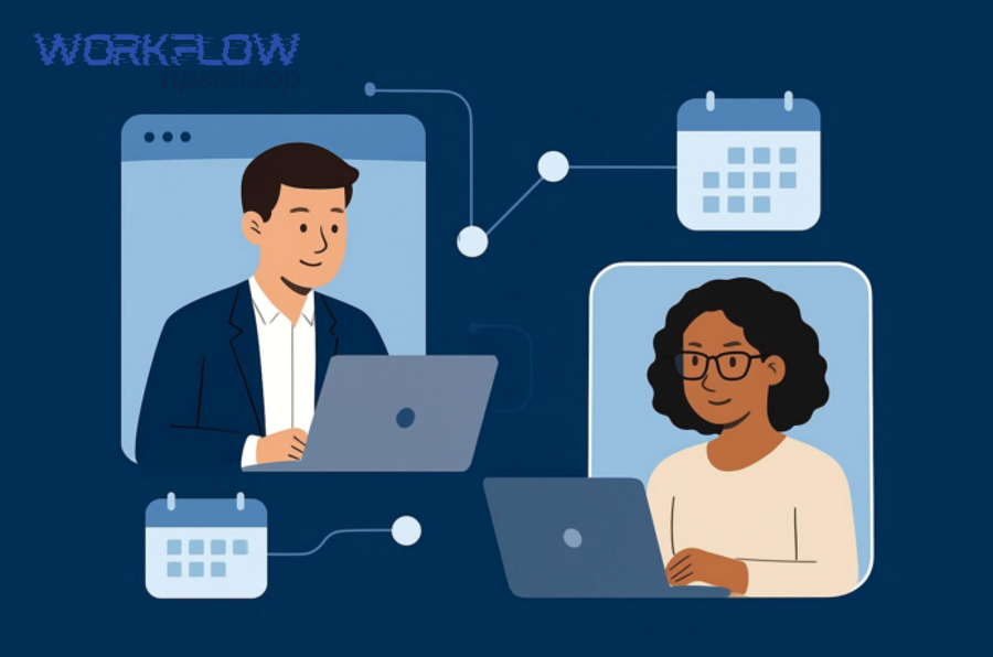 How do you prevent double-booking and missing Zoom links in this workflow?