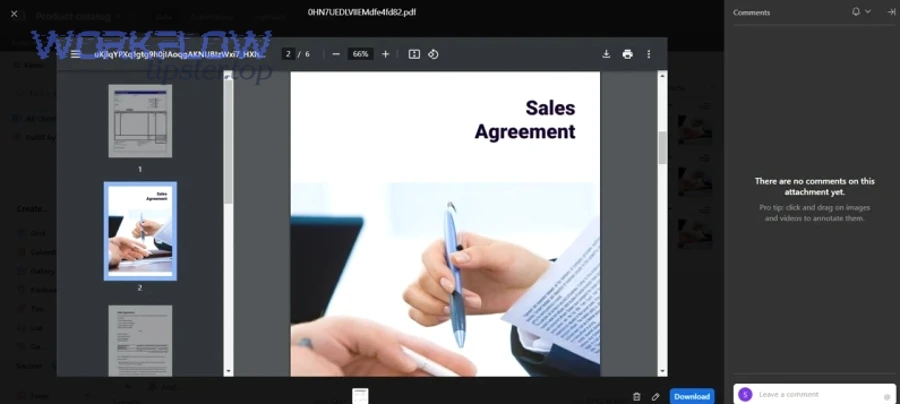 What are the required building blocks to set up Airtable-to-Word-to-Drive-to-eSignature automation?