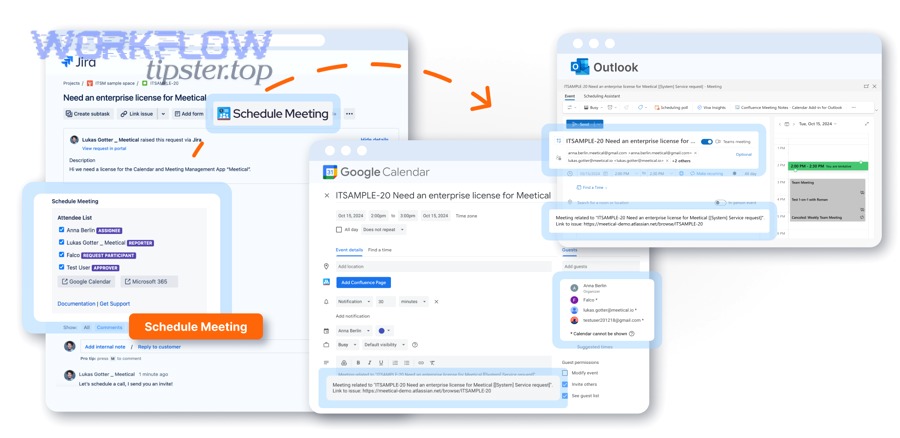 Microsoft Outlook logo representing Outlook Calendar sync